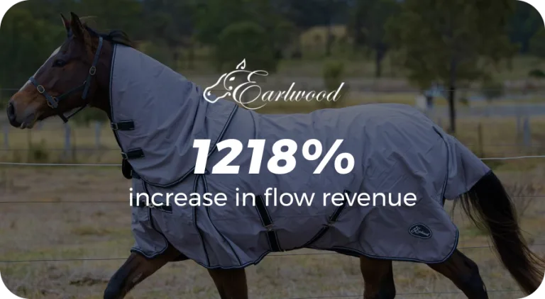 Earlwood Equine — 1218% increase in flow revenue